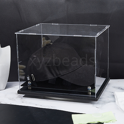 Rectangle Transparent Acrylic Toys Action Figures Display Boxes ODIS-WH0038-220A-1