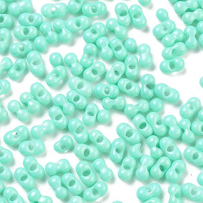Baking Paint Glass Seed Beads SEED-A033-04D-1