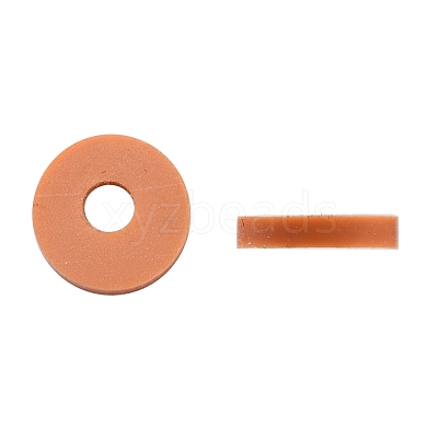 Handmade Polymer Clay Beads X-CLAY-Q251-6.0mm-44-1