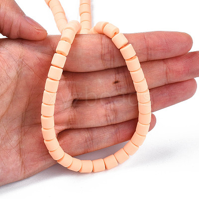 Handmade Polymer Clay Bead Strands X-CLAY-ZX006-01-32-1