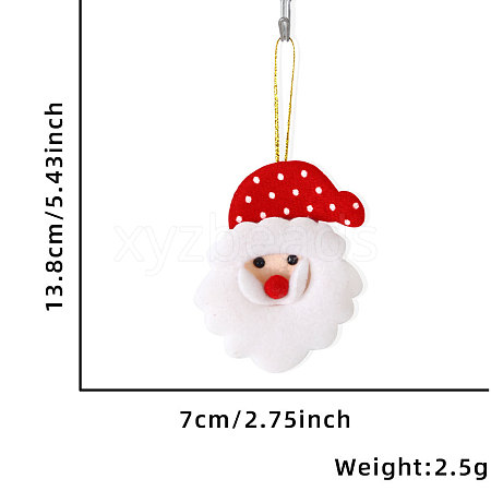 Christmas Cloth Pendant Decorations PW-WG8CF6E-04-1