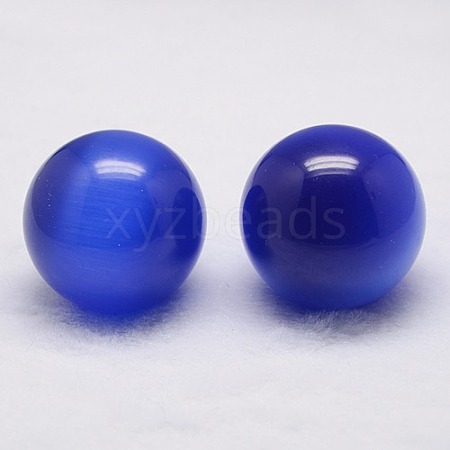 Cat Eye Sphere Ball Display Decoration DJEW-D031-40mm-03-1