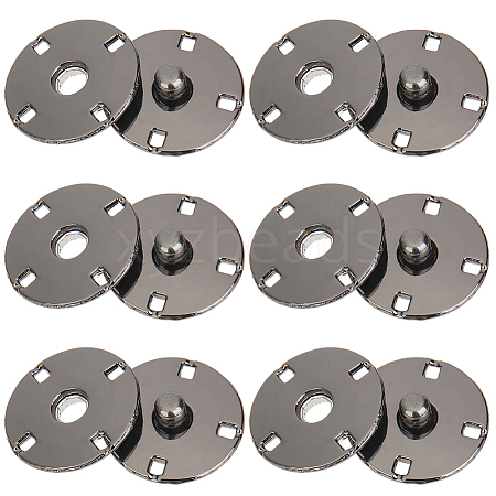 10Pairs Alloy Snap Buttons FIND-CY0001-53B-1