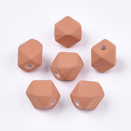 Acrylic Beads OACR-S030-07E-1