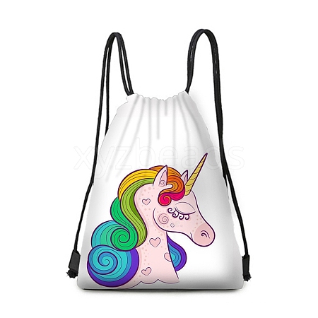 Printed Oxford Cloth Drawstring Backpacks PW-WG6554A-05-1