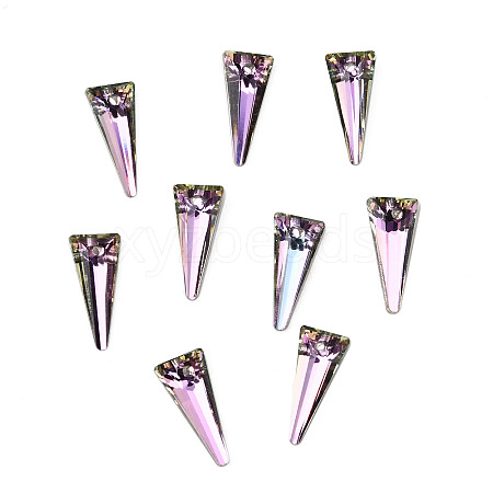 K9 Glass Rhinestone Pendants GLAA-K034-J02-A-1