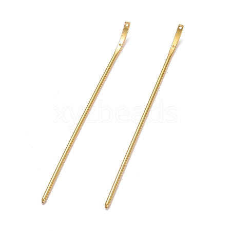 Brass Hair Stick Findings LS-KK-F830-03G-1