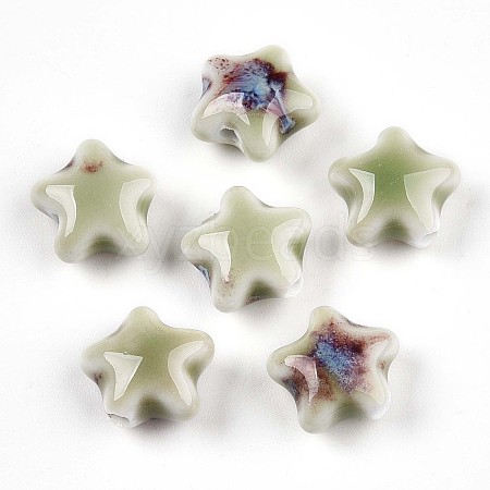 Handmade Porcelain Beads PORC-H013-05-14-1