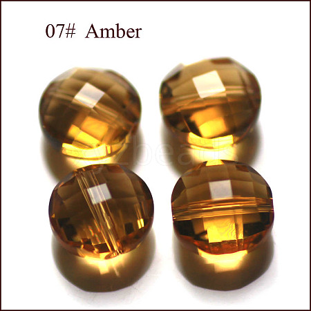 Imitation Austrian Crystal Beads SWAR-F070-12mm-07-1