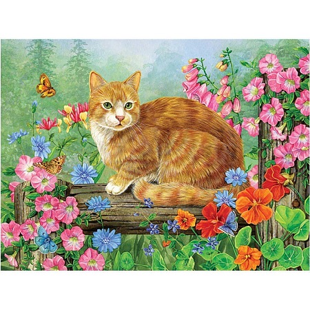 Cat DIY Diamond Painting Kit PW-WG7D1FA-01-1