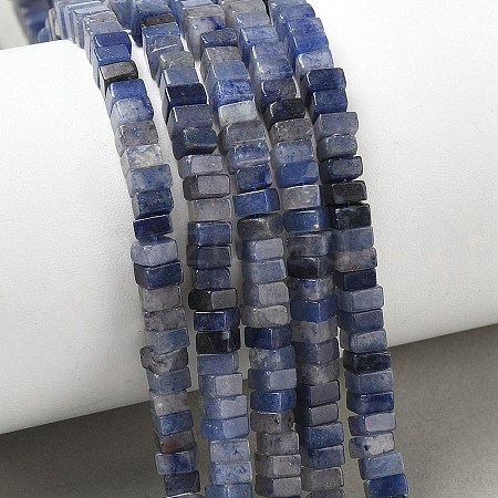 Natural Blue Aventurine(Dyed & Heated) Beads Strands G-I394-A09-1