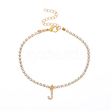 Fashionable and Creative Rhinestone Anklet Bracelets DA6716-10-1