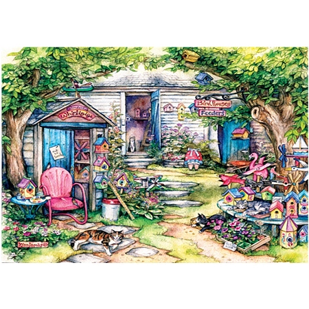 Courtyard DIY Diamond Painting Kit PW-WGCEB70-01-1