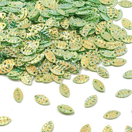 Plastic Sequins Beads PVC-R024-11A-1