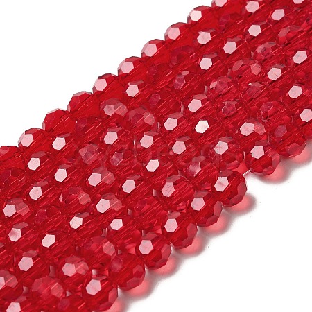 Transparent Glass Beads EGLA-A035-T8mm-D07-1