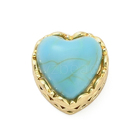 Dyed Synthetic Turquoise Beads KK-B158-04G-02-1