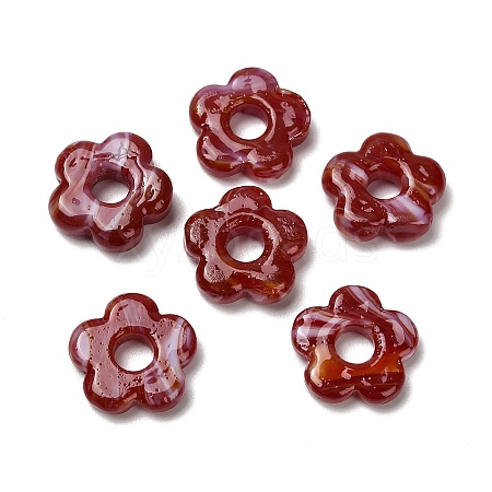 Handmade Lampwork European Beads LAMP-F039-01J-1