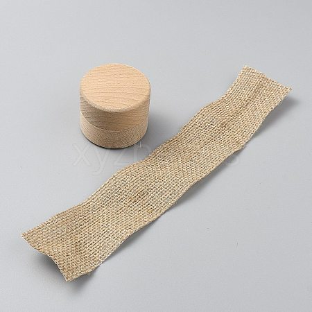 Column Wooden Ring Display Box CON-WH0095-112-1
