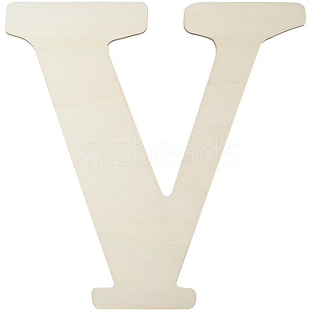 Letter Unfinished MDF Sheets WOOD-WH20012-008V-1