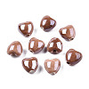 Pearlized Handmade Porcelain Beads X1-PORC-T007-21-15-1