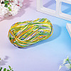 Light Gradient Segment Dyed Polyester Yarn DIY-TADJ0002-005A-6