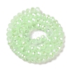 Baking Electroplate Glass Beads Strands LS-DGLA-A039-J10mm-B17-2