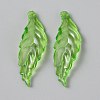 Transparent Acrylic Pendants OACR-CJC0006-25D-1