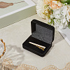 2Pcs Rectangle Flocking Plastic Boxes CON-BBC0001-24-3