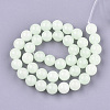 Synthetic Luminous Stone Beads Strands G-S200-08B-3