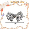 Bowknot Rhinestone Shoe Decoration DIY-WH0430-522C-2