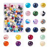 Kissitty 100Pcs 20 Style Natural Mixed Gemstone Beads G-KS0001-07-2