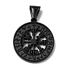 304 Stainless Steel Pendants STAS-I370-02EB-02-1