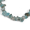 Unisex Chip Natural Apatite Beaded Stretch Bracelets BJEW-S143-54-3