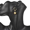 Ocean 304 Stainless Steel Hoop Dangle Earrings for Women EJEW-JE07267-01-2