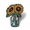 Sunflower Enamel Pins LS-JEWB-P050-03B-EB-1