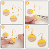 Olycraft DIY Dangle Earring Making Kits DIY-OC0005-37-5