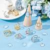 SUNNYCLUE DIY Blank Dome Finger Ring Making Kit DIY-SC0021-11-5