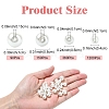 1800Pcs Baking Paint Pearlized Glass Pearl Round Beads HY-YW0001-10-3