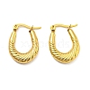 Vacuum Plating 304 Stainless Steel  Hoop Earrings with  for Women EJEW-Q772-13G-1