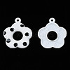 Spray Painted Alloy Pendants PALLOY-S142-002A-NR-3