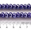 Porcelain Rondelle Beads PORC-Q001-01E-4