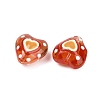 Handmade Lampwork Beads Strands LAMP-R004-06A-04-3