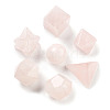 7Pcs Natural Rose Quartz Beads G-H007-05F-1