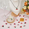 56Pcs 4 Colors Transparent Resin Pendants RESI-FH0001-64-6