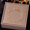 316L Surgical Stainless Steel Charm Anklets for Women FS-WG47470-46-1