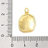 Real 18K Gold Plated Rack Plating Brass Enamel Pendants KK-M293-29G-02-3