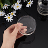 Flat Round Transparent Acrylic Display Bases AJEW-WH0245-20-4