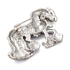 Horse Alloy Crystal Rhinestone Brooch JEWB-Q045-01P-2