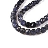 Natural Iolite Beads Strands G-N342-112A-3