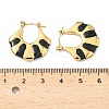 304 Stainless Steel Hoop Earrings EJEW-S267-02G-A-3